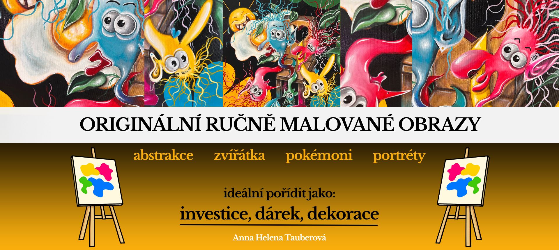 Ručně malované obrazy