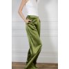 SIGNATURE LOOSE-FIT PURE SILK TROUSERS