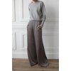 SIGNATURE LOOSE-FIT PURE SILK TROUSERS
