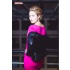 Rosmarina dress long sleeve pink2