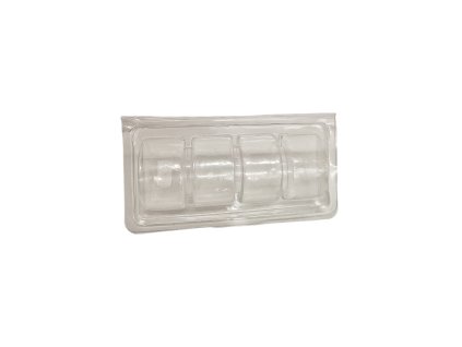 Plastová krabička na Makronky 13x14 cm