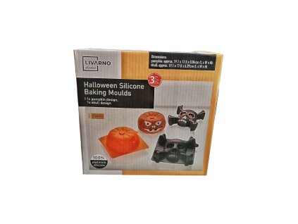 Silikonové formy Hallloween (2 ks)