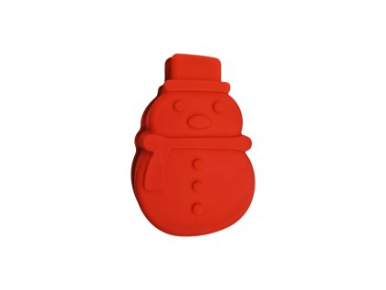 Silikonová forma Sněhulák 18x13x3 cm