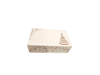 Vánoční krabička Stromeček 25x15x8 cm