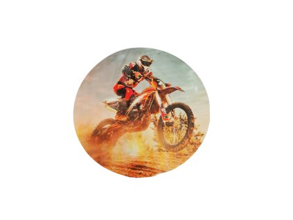 Jedlý papír Motorkář 20cm