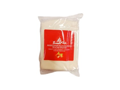 SweetArt potahovací a modelovací hmota Mandle White 250g