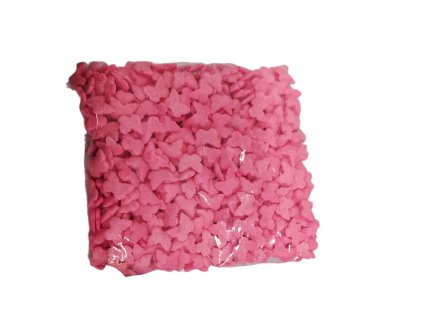 Cukroví motýlci 50g Růžoví