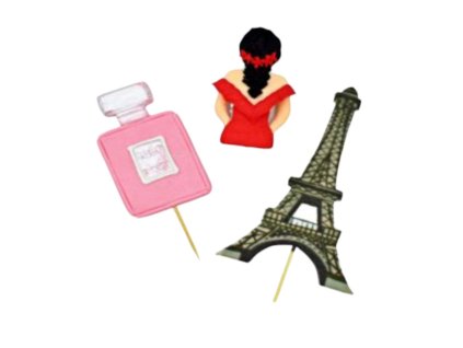 Cukrové zápichy Paříž (více variant)