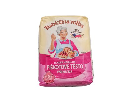 Hladká mouka Babiččina volba na piškotové těsto 1 kg
