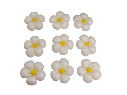 Cukrové květy 9ks (více variant)