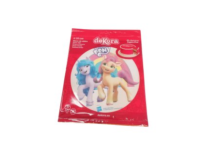 Jedlý papír My little pony 20 cm