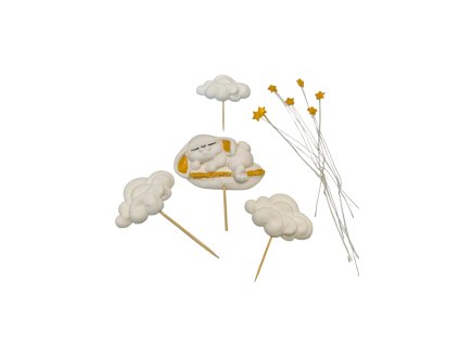 Cukrové zápichy Zajíček s mráčky