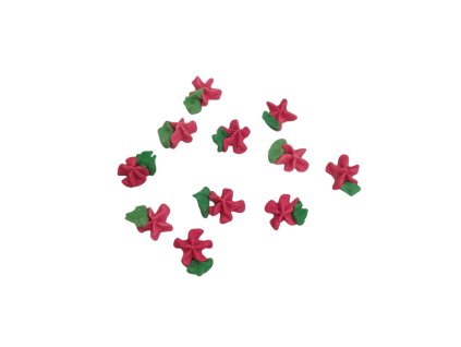 Cukrové květy stříkané 50ks (více variant)