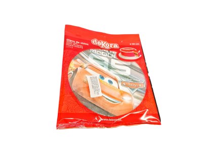 Jedlý papír Auta 20 cm