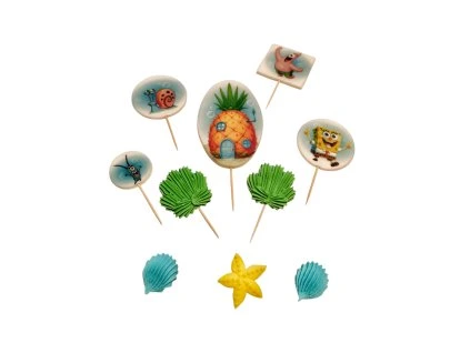 Cukrové zápichy Spongebob