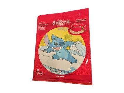 Jedlý papír Stitch 20cm