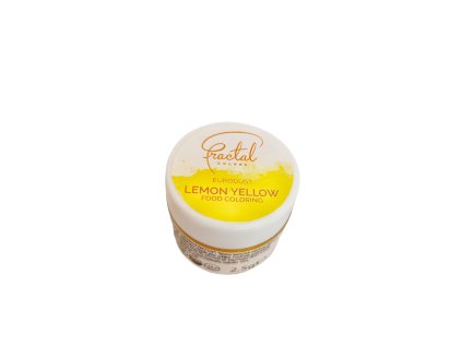 Prachová barva Fractal Lemon yellow 2,5g