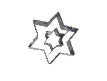 Vykrajovátko Hvězdička se středem 4,5cm