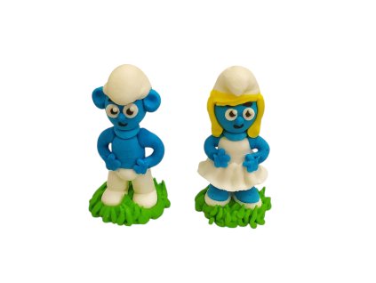 Cukrové figurky Šmoulové (více variant)