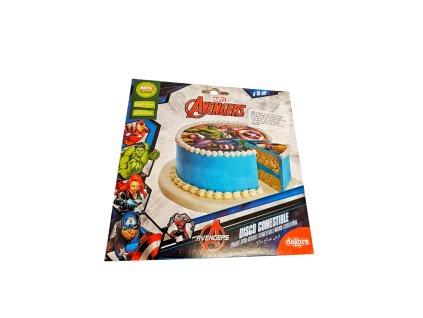 Fondánový list Avangers 16 cm