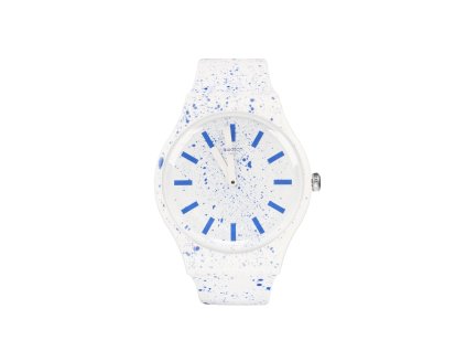 Švýcarské hodinky SWATCH s bílým páskem
