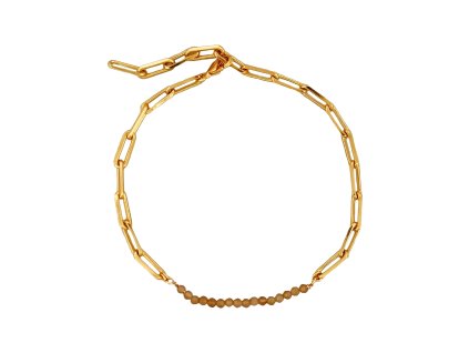 Náramek Coffee Bead Wire