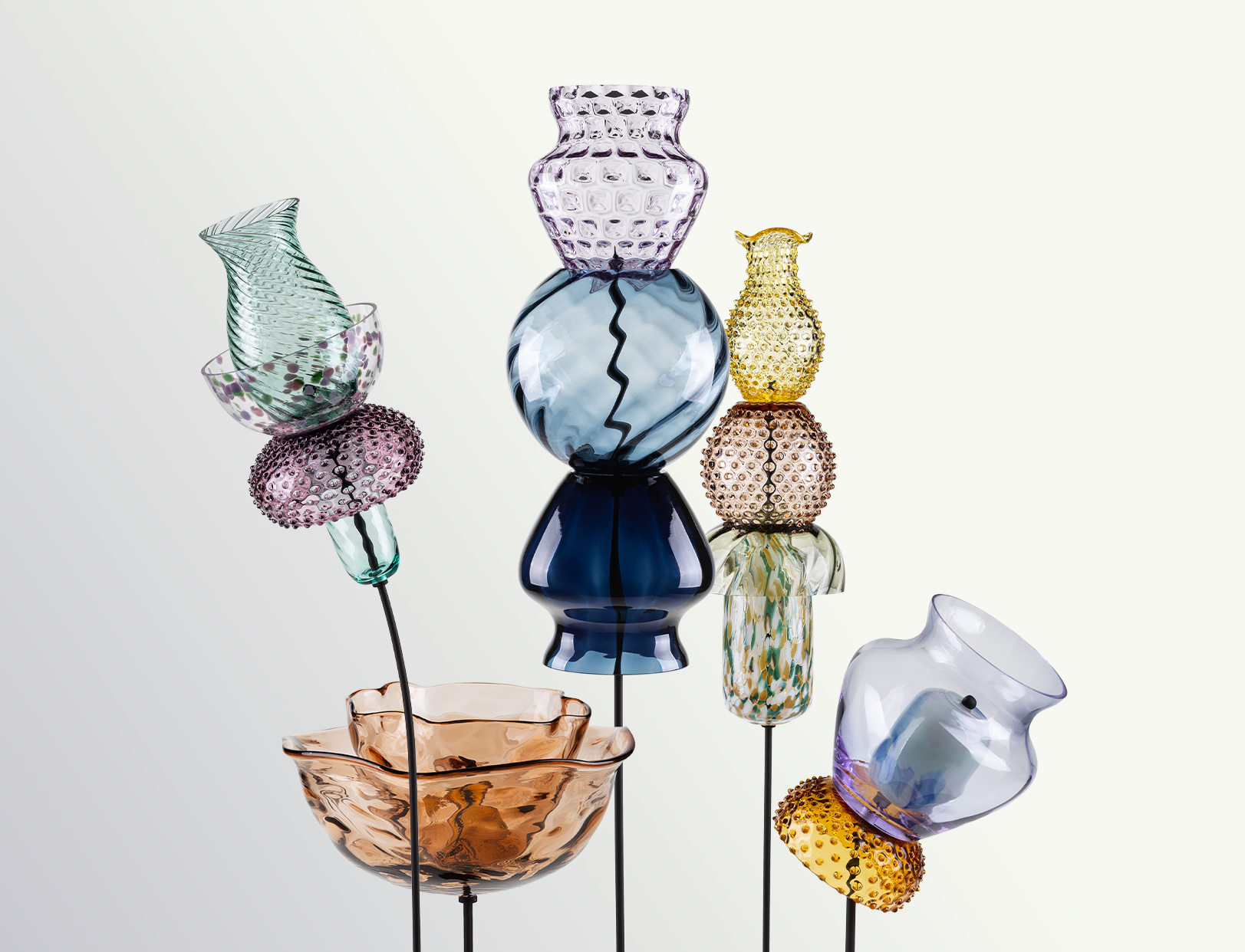 Glass in bloom