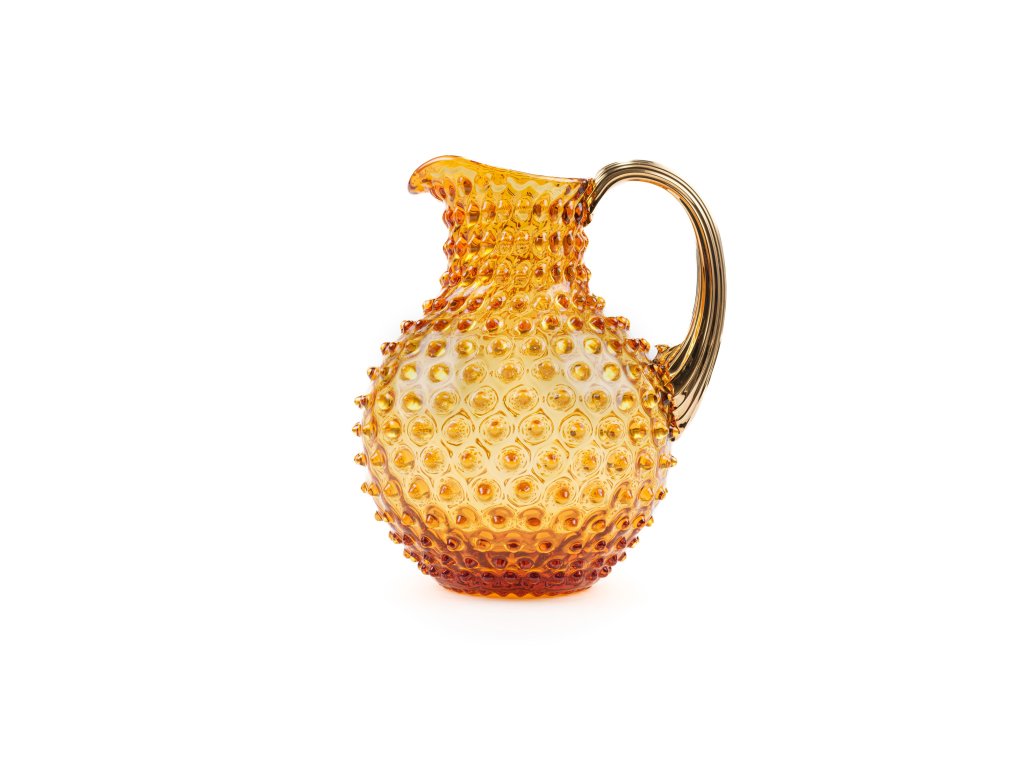 2799 11 paris hobnail jug 2l amber gold