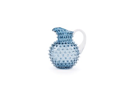 1183 10 paris hobnail jug 1l blue smoke