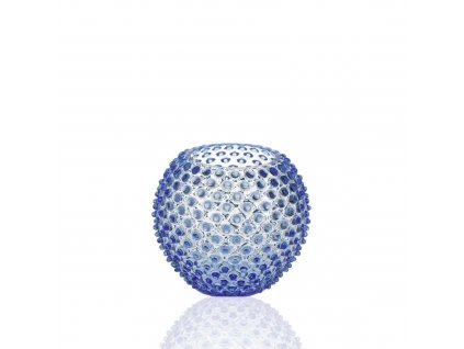 Hobnail Globe Vase 18 cm Light Blue