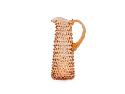 2790 3 eiffel hobnail jug 1l new brown