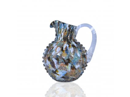 Paris Hobnail Confetti Jug Marble