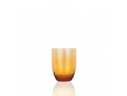 Spiral Tumbler Amber