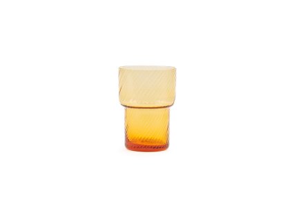 3381 luna spiral tumbler high 250 ml amber