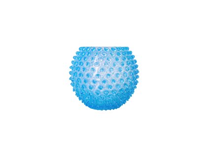 5517 1 opaline hobnail globe vase 18 cm pastel blue