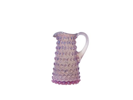 6647 opaline eiffel hobnail creamer jug 350 ml lavander mist