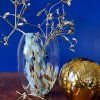2386 4 confetti elipse vase 23 cm marble