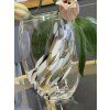 2386 9 confetti elipse vase 23 cm marble