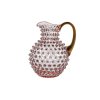 2802 12 paris hobnail jug 2l rosa gold