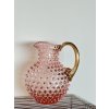 2802 2 paris hobnail jug 2l rosa gold