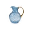 2805 2 paris hobnail jug 2l blue smoke gold