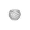 388 1 hobnail globe vase 18 cm crystal