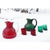 4878 4 paris hobnail jug 2l bottle green