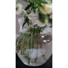 5026 4 frosty dahlia vase 22 cm crystal