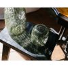 5113 7 frosty diffuser vase 13 5 cm olivegreen