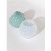 5666 4 hobnail globe vase 18 cm scandi mint