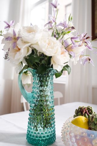 More flowers. More light. More life. Our iconic hobnail glass is mouth-blown in the Czech Republic by skilled artisans — a...
