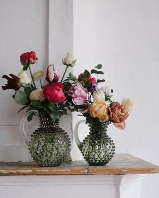 Two vases. Two personalities. Handmade means no two pieces are ever exactly the same. Subtle variations make each creation...