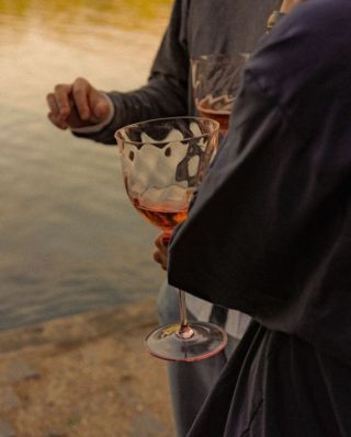 A seat at the Long Table. Our Limoux Wine glasses joined the Long Table Dinner during 3 Days of Design in Copenhagen — a...