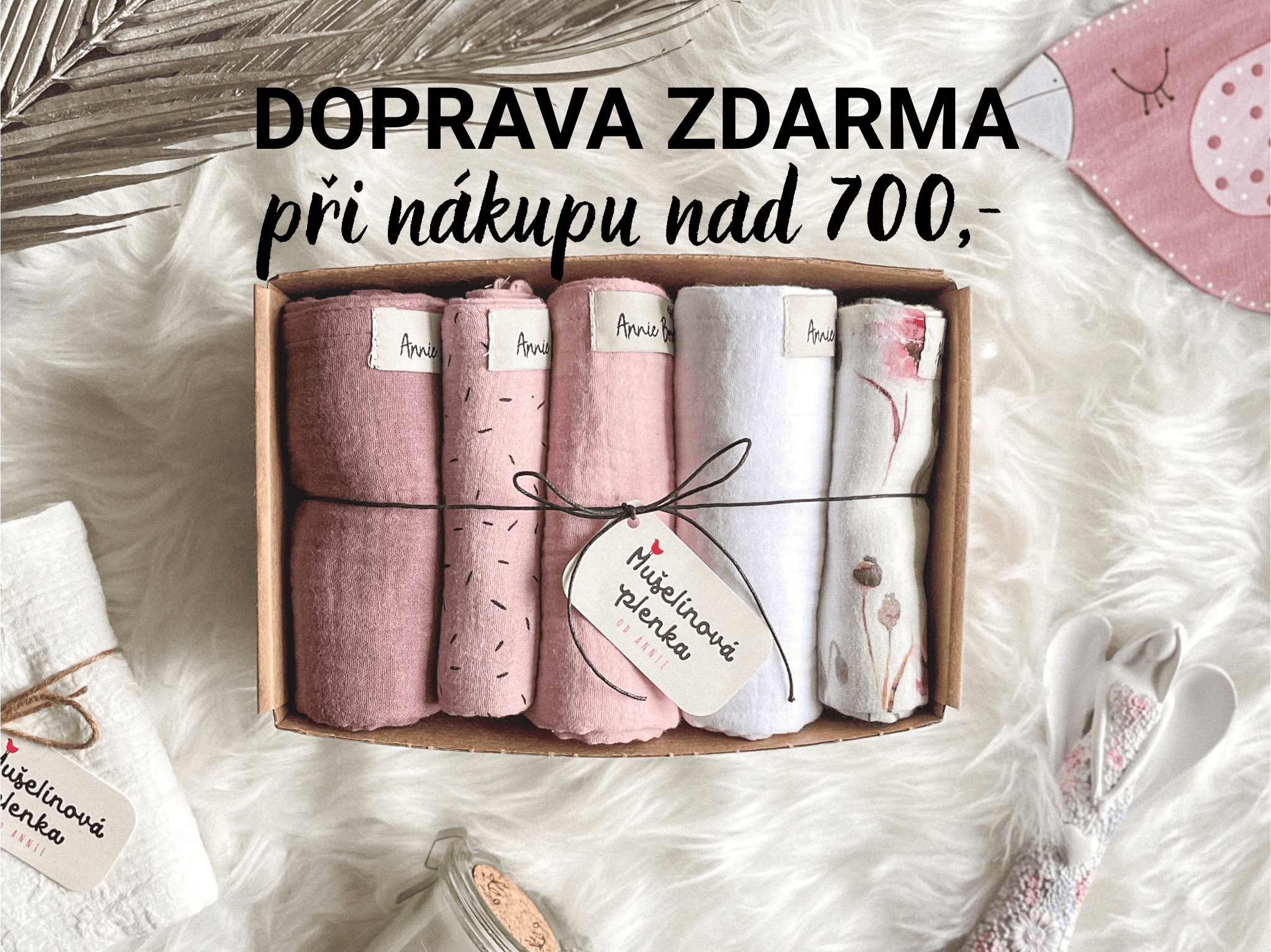 Doprava zdarma při nákupu nad 700,-